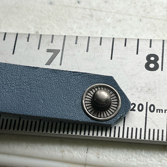 Elegant Soft Blue Leather Artisan Bracelet with Sterling Silver Accents - Picture 5 of 5